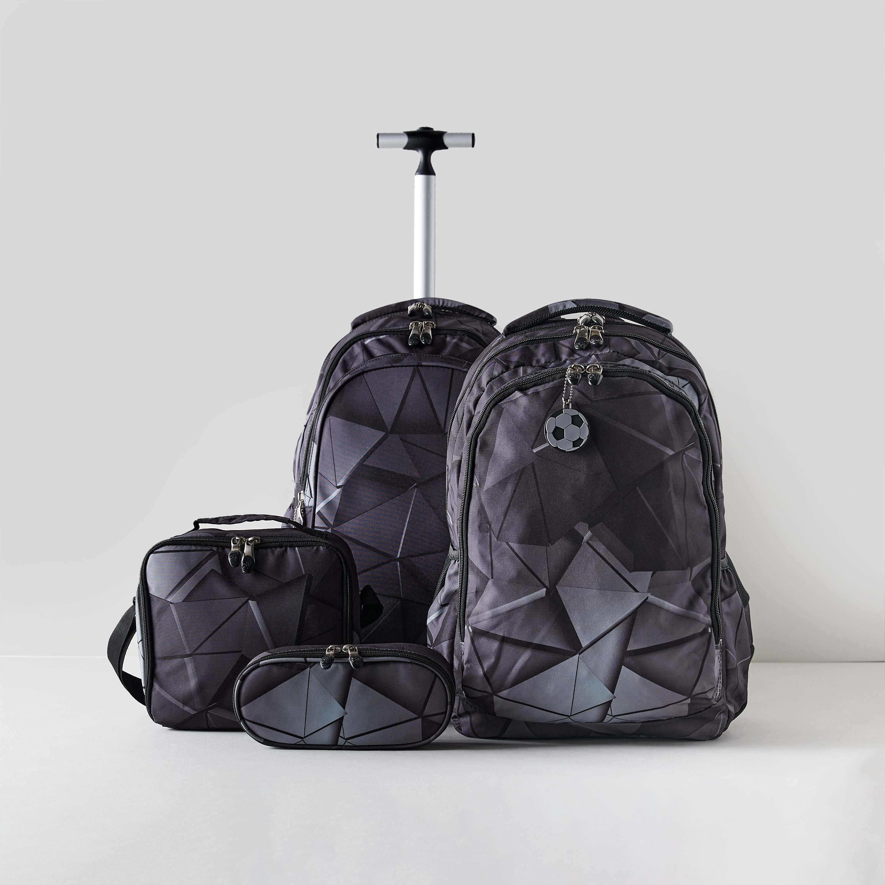 مقلمة بطبعات هندسية ثلاثية الأبعاد من سانت.رايت-school-stationery-pencilcases-image-5