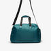 Wave Textured Duffel Bag with Detachable Strap and Zip Closure-Duffle Bags-thumbnail-2