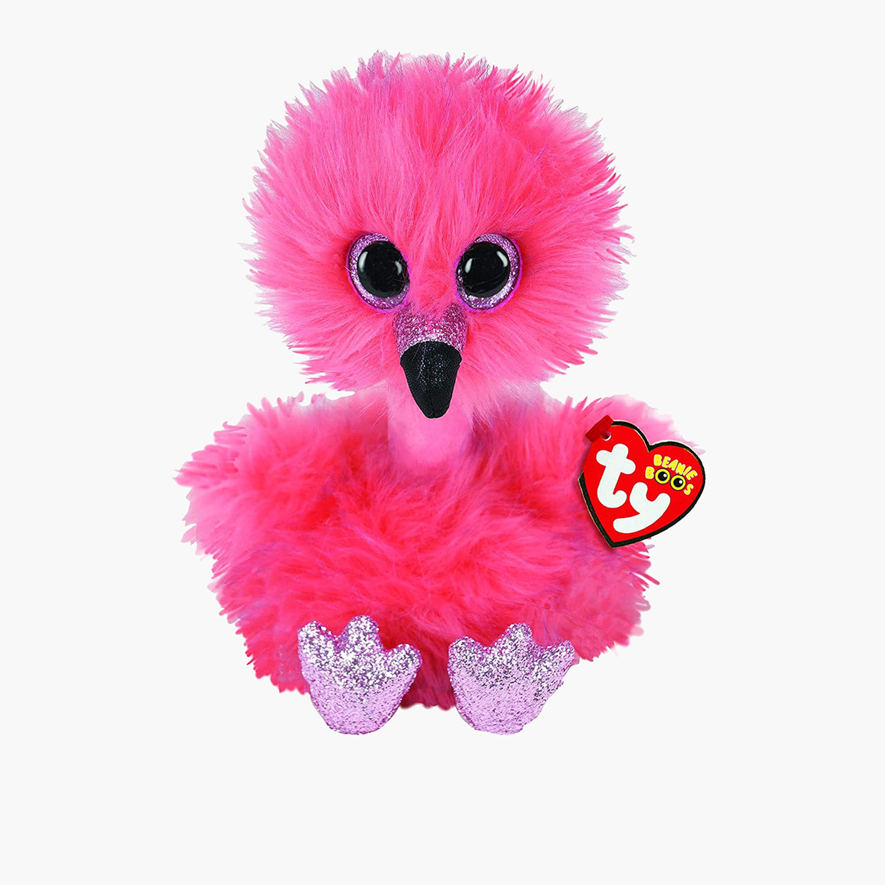 TY Beanie Boos Flamingo Franny Longneck Plush Toy Medium