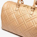 Celeste Textured Duffel Bag with Detachable Strap and Handles-Duffle Bags-thumbnailMobile-3