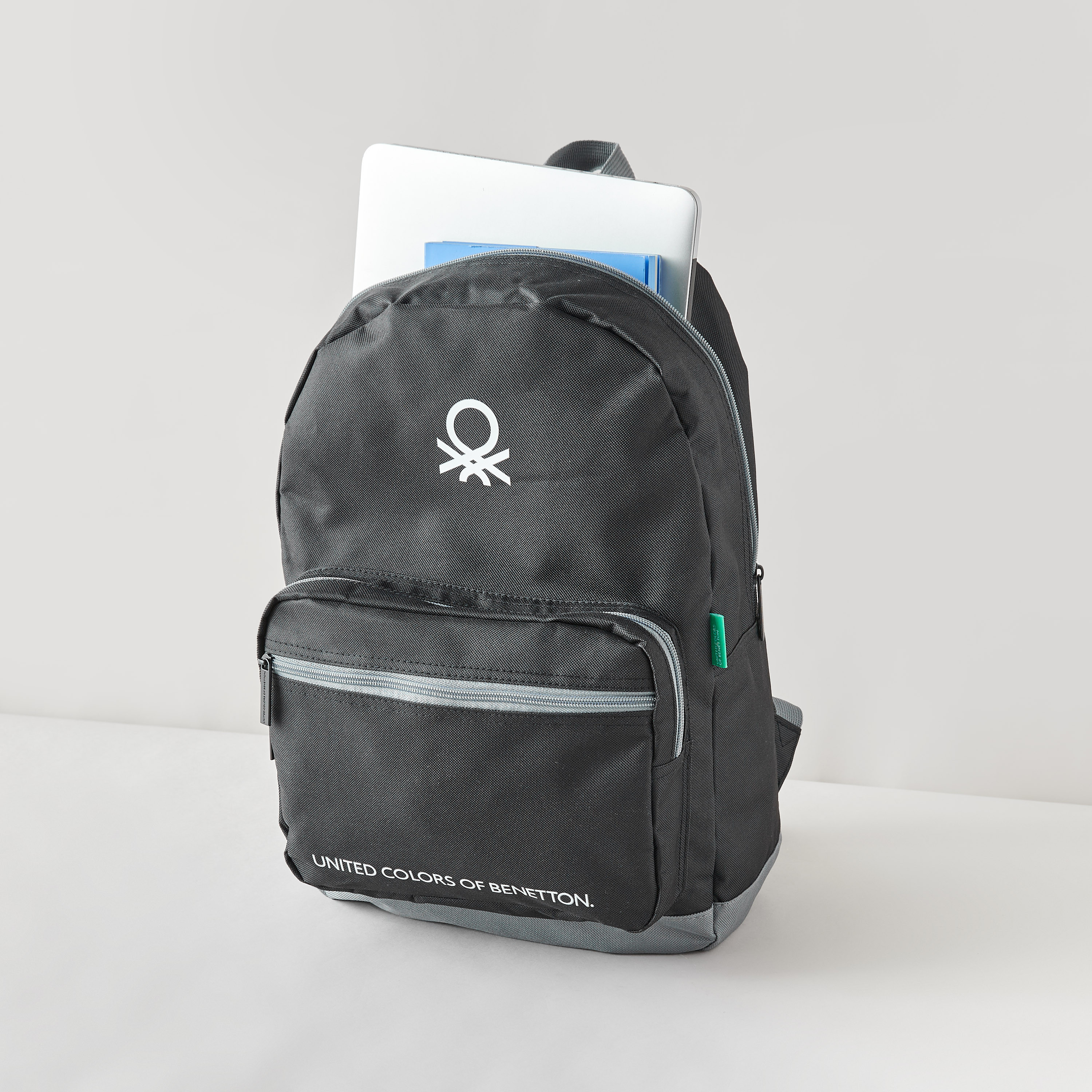 United Colors of Benetton Solid Backpack with Pencil Case - 43x30x13 cms-school-bagsandbackpacks-backpacks-image-3