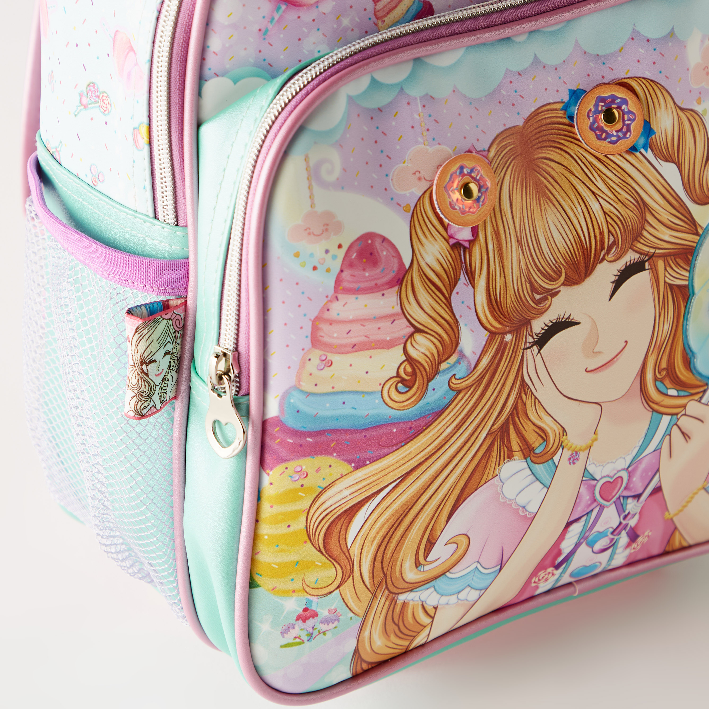شنطة ظهر ترولي 12 بوصة بسحاب إغلاق وطبعات مينمي-school-bagsandbackpacks-trolleybags-image-3
