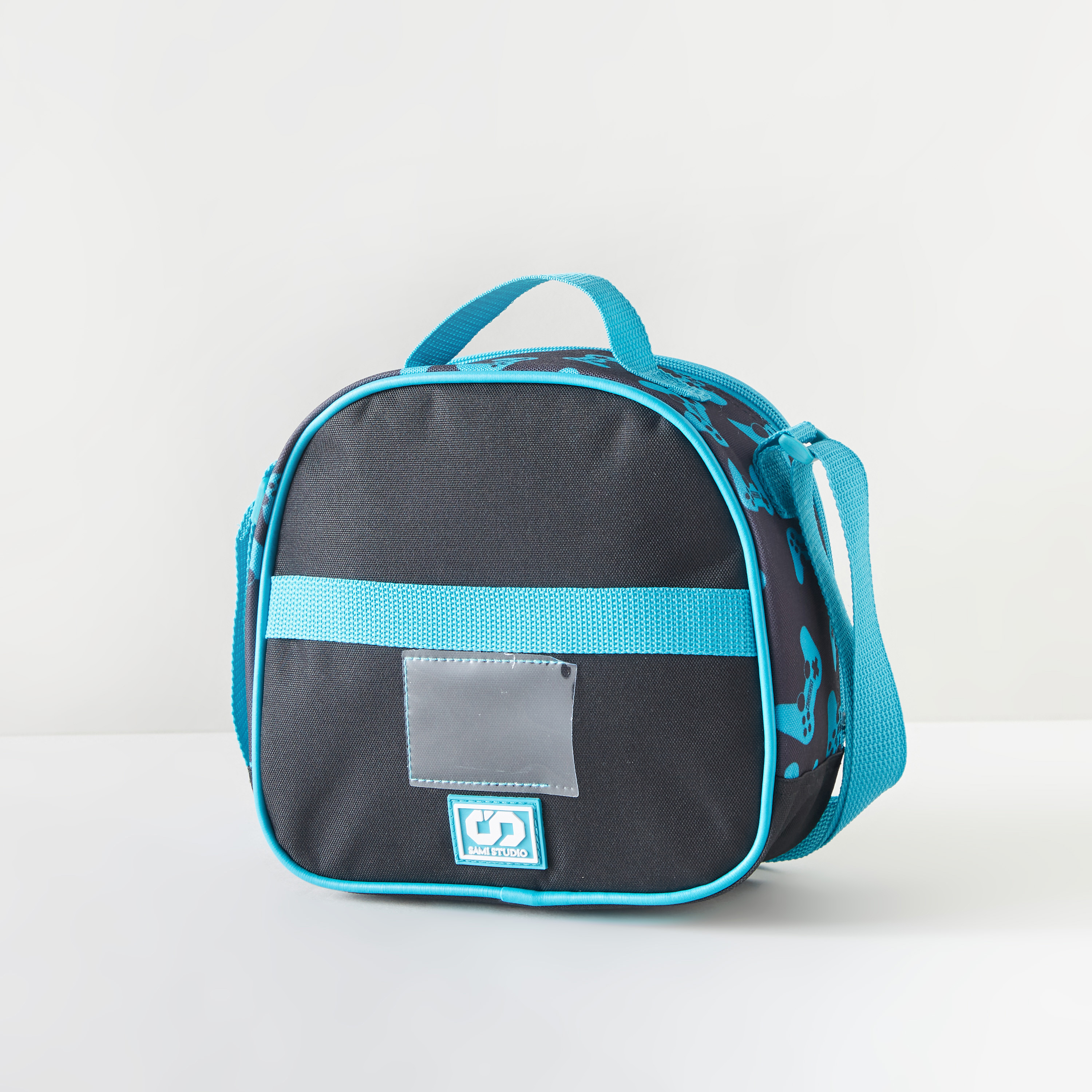 SAMI STUDIO Printed Lunch Bag with Adjustable Strap and Zip Closure-school-lunchessentials-lunchbags-image-5