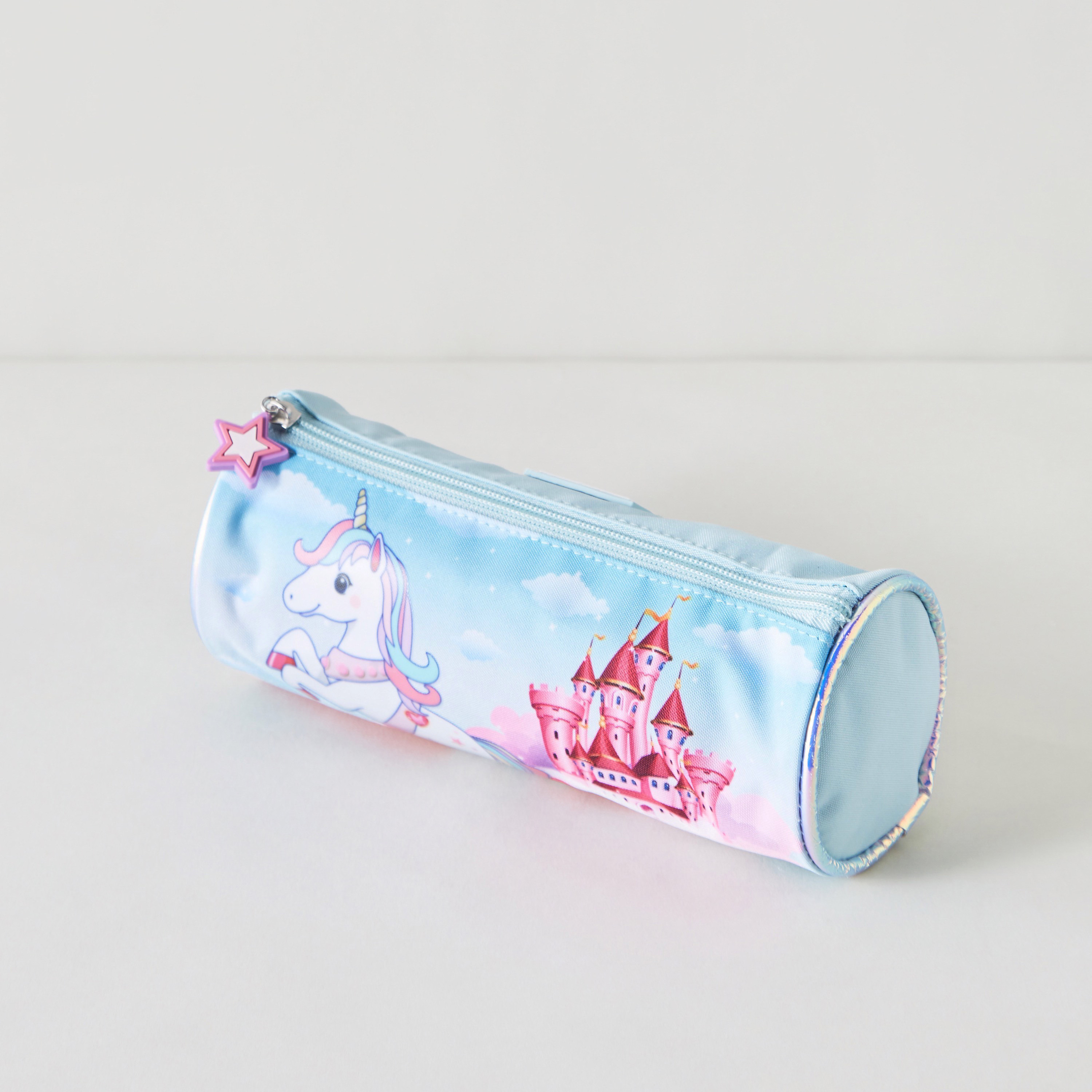 مقلمة بسحاب إغلاق وطبعات يونيكورن من سامي ستوديو-school-stationery-pencilcases-image-3