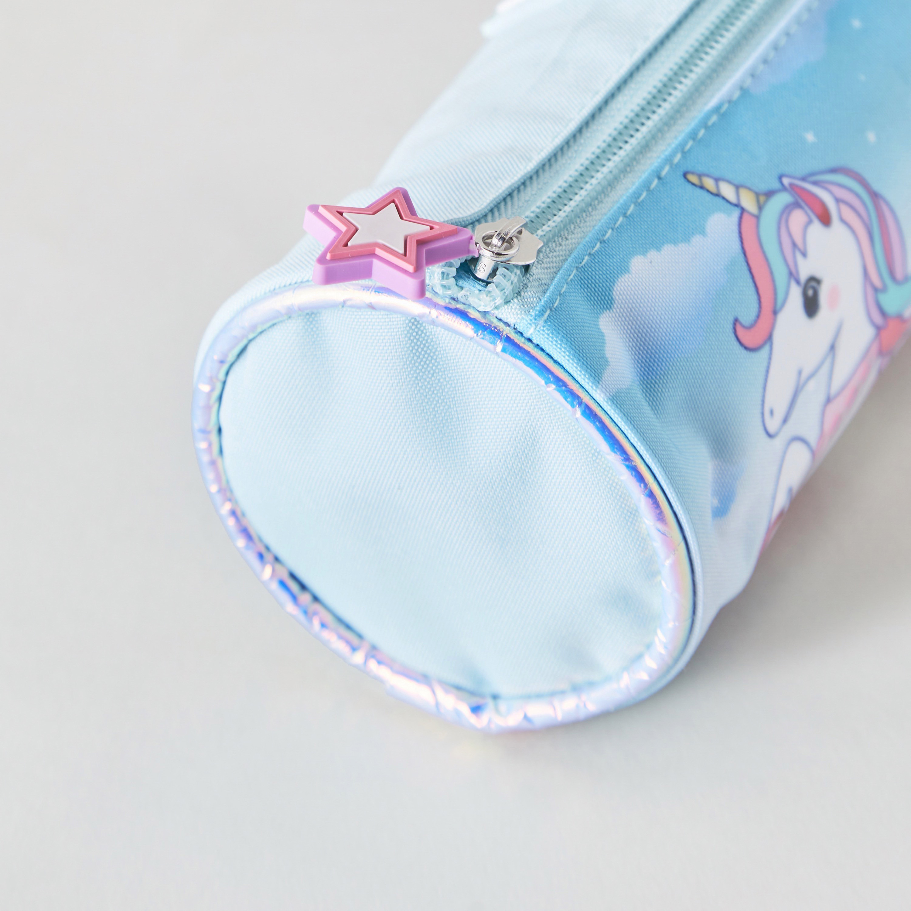 مقلمة بسحاب إغلاق وطبعات يونيكورن من سامي ستوديو-school-stationery-pencilcases-image-4