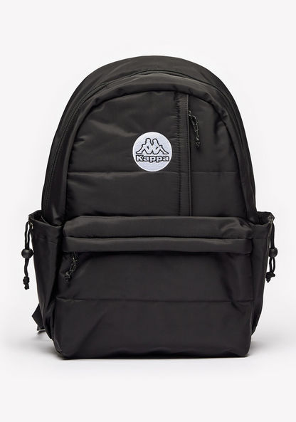 Kappa Solid Backpack with Zip Closure-Girl%27s Backpacks-image-0