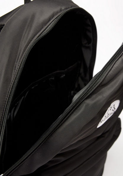 Kappa Solid Backpack with Zip Closure-Girl%27s Backpacks-image-4
