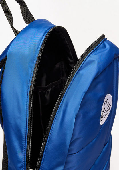 Kappa Solid Backpack with Zip Closure