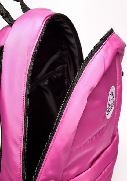 Kappa Solid Backpack with Zip Closure