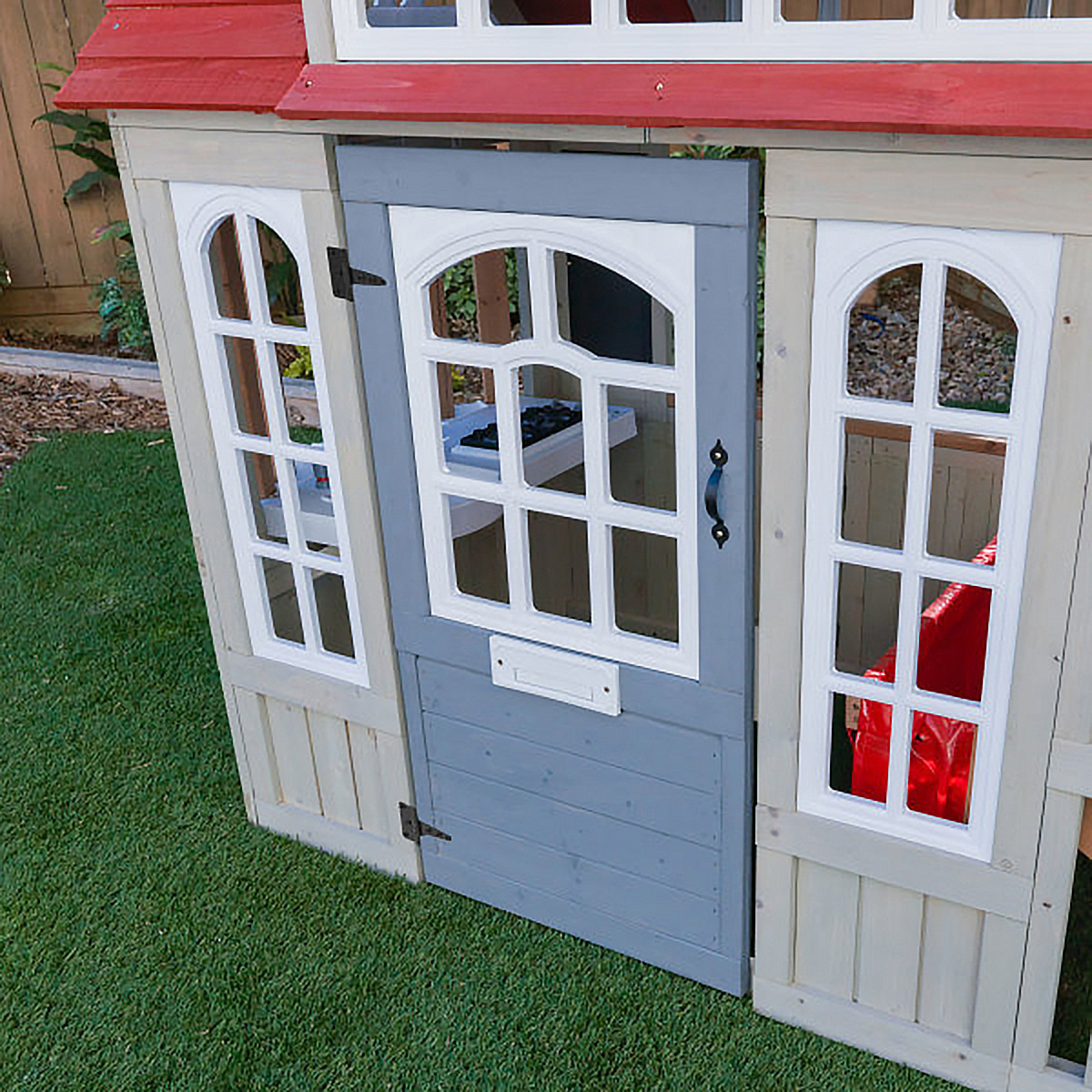 Kidkraft Braewood Wooden Outdoor Playhouse-toys-outdoor-slidesandswings-image-11