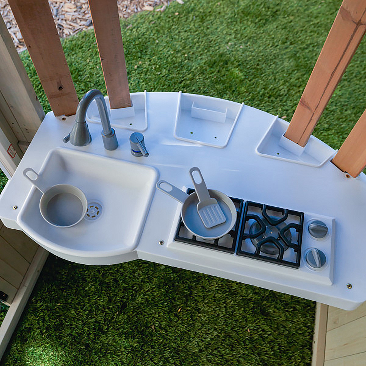 Kidkraft Braewood Wooden Outdoor Playhouse-toys-outdoor-slidesandswings-image-14