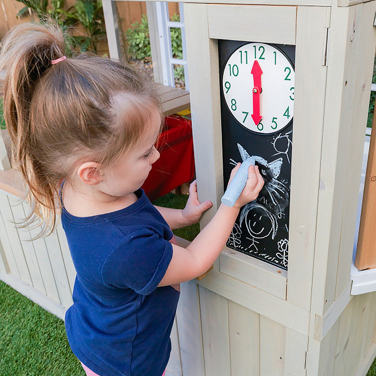 Kidkraft Braewood Wooden Outdoor Playhouse-toys-outdoor-slidesandswings-image-6