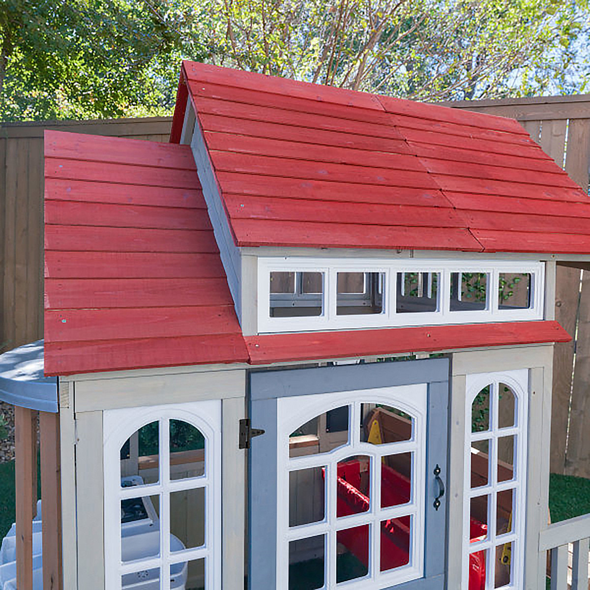 Kidkraft Braewood Wooden Outdoor Playhouse-toys-outdoor-slidesandswings-image-8