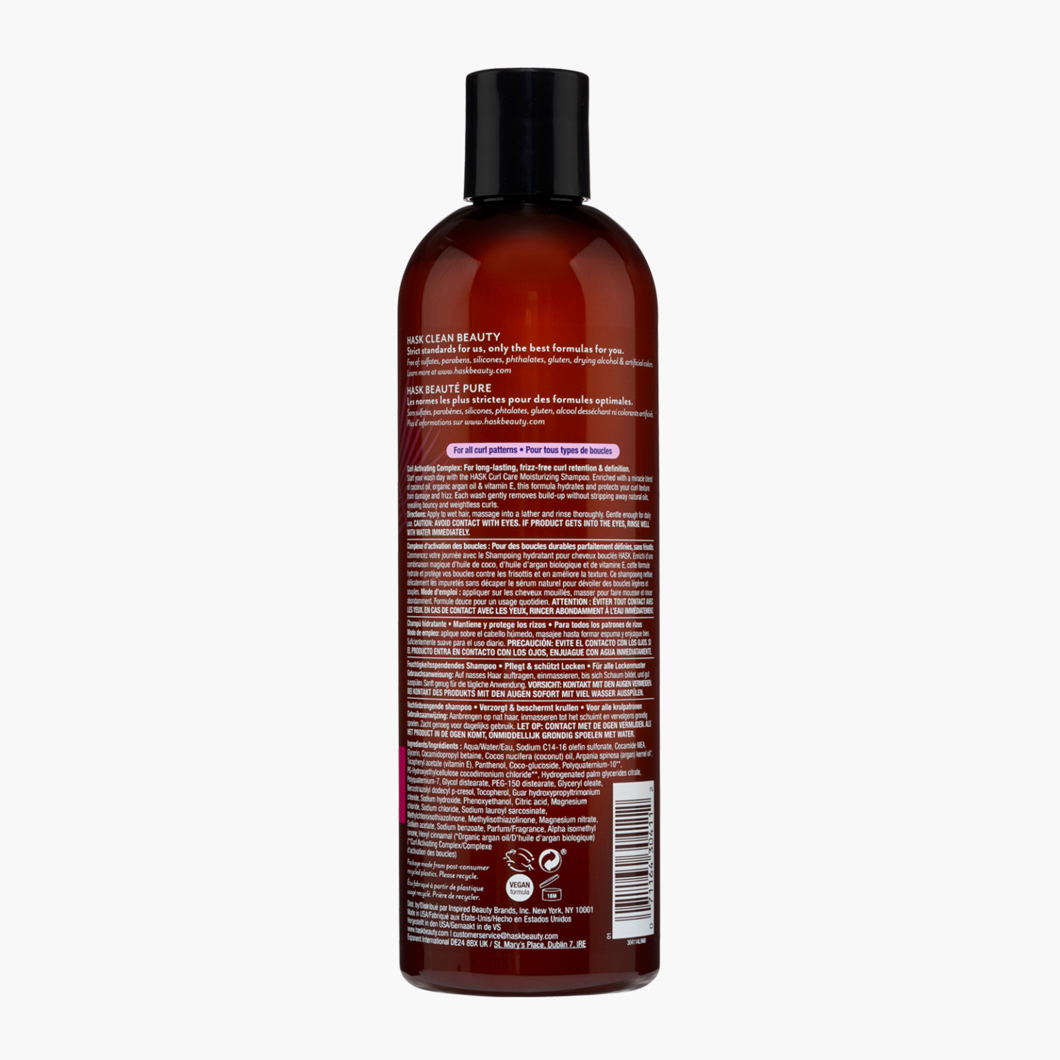 HASK  Curl Care Moisturizing Shampoo -  355 ml-beautyandpersonalcare-hair-haircare-shampoos-image-2