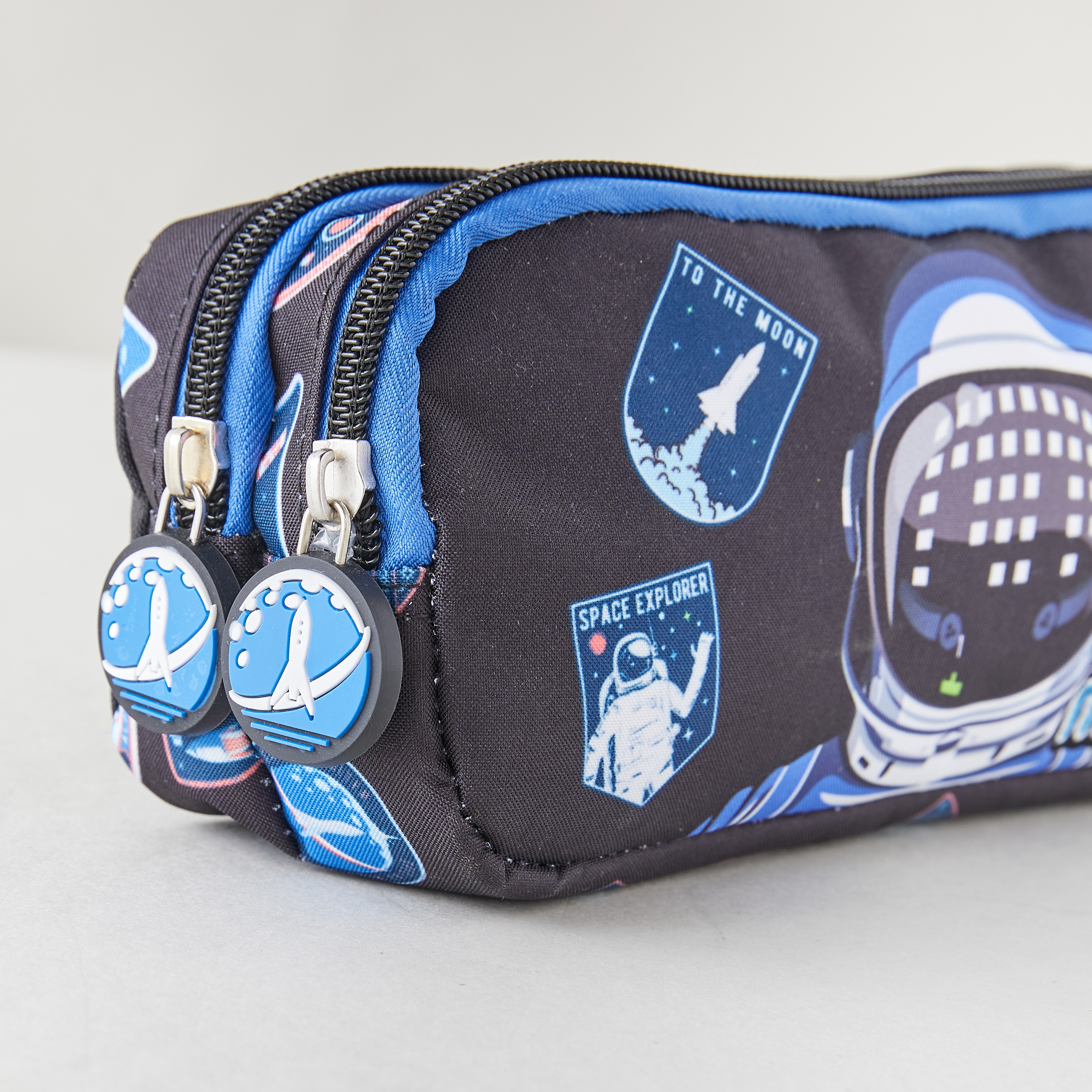 MUST Astronaut Print Pencil Case with Zip Closure-school-stationery-pencilcases-image-5