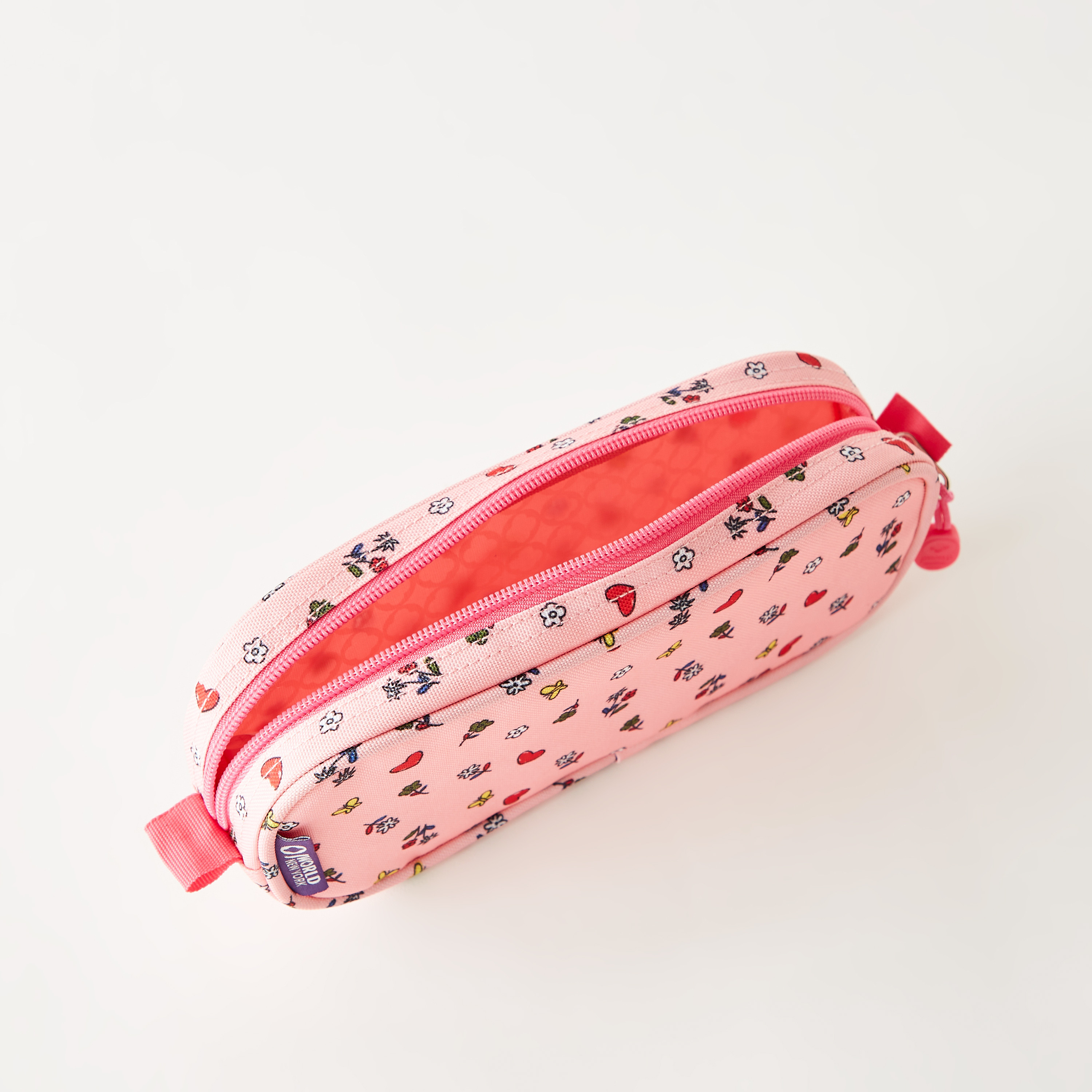 JWORLD Printed Rectangular Pencil Case with Zip Closure-school-stationery-pencilcases-image-4