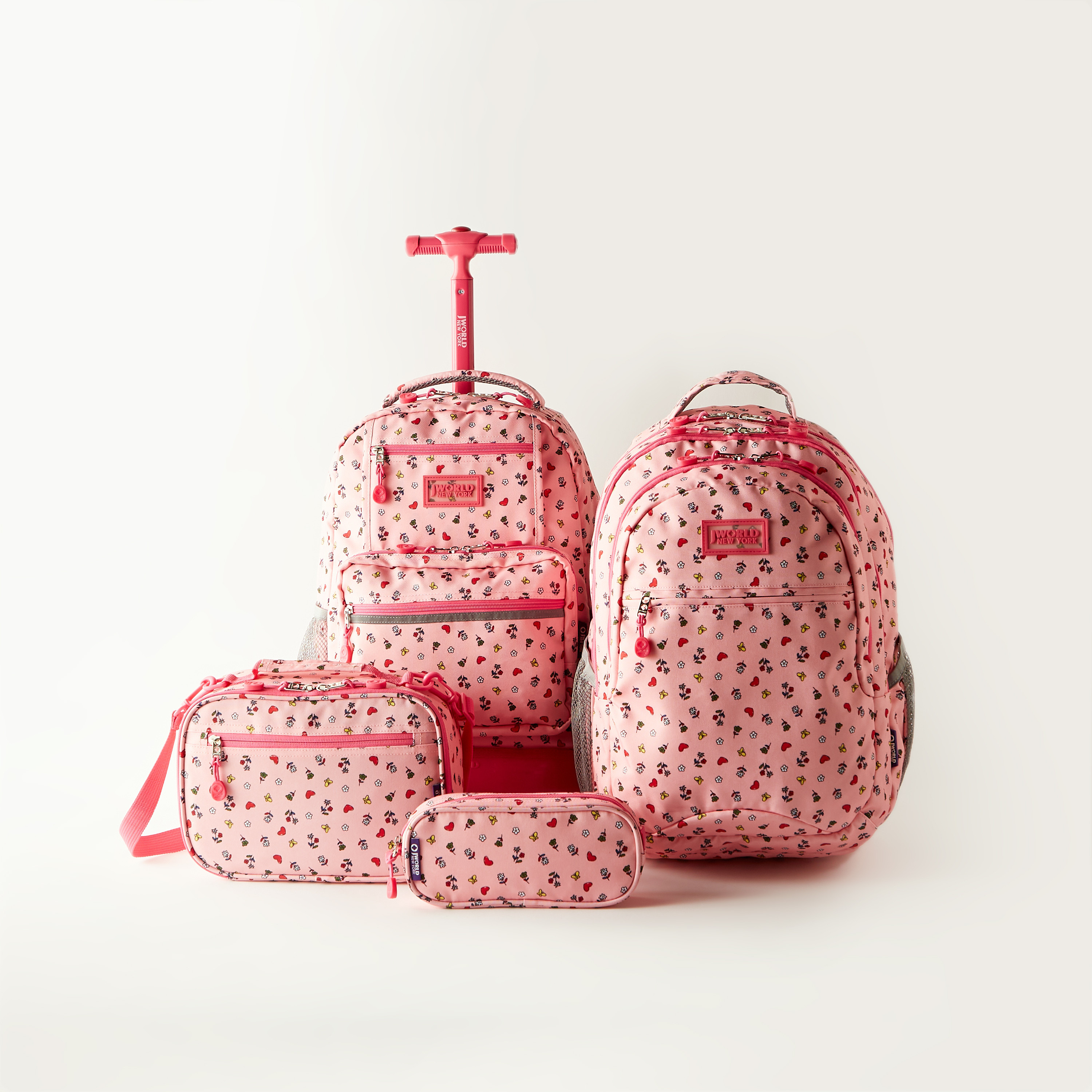 JWORLD Printed Rectangular Pencil Case with Zip Closure-school-stationery-pencilcases-image-5