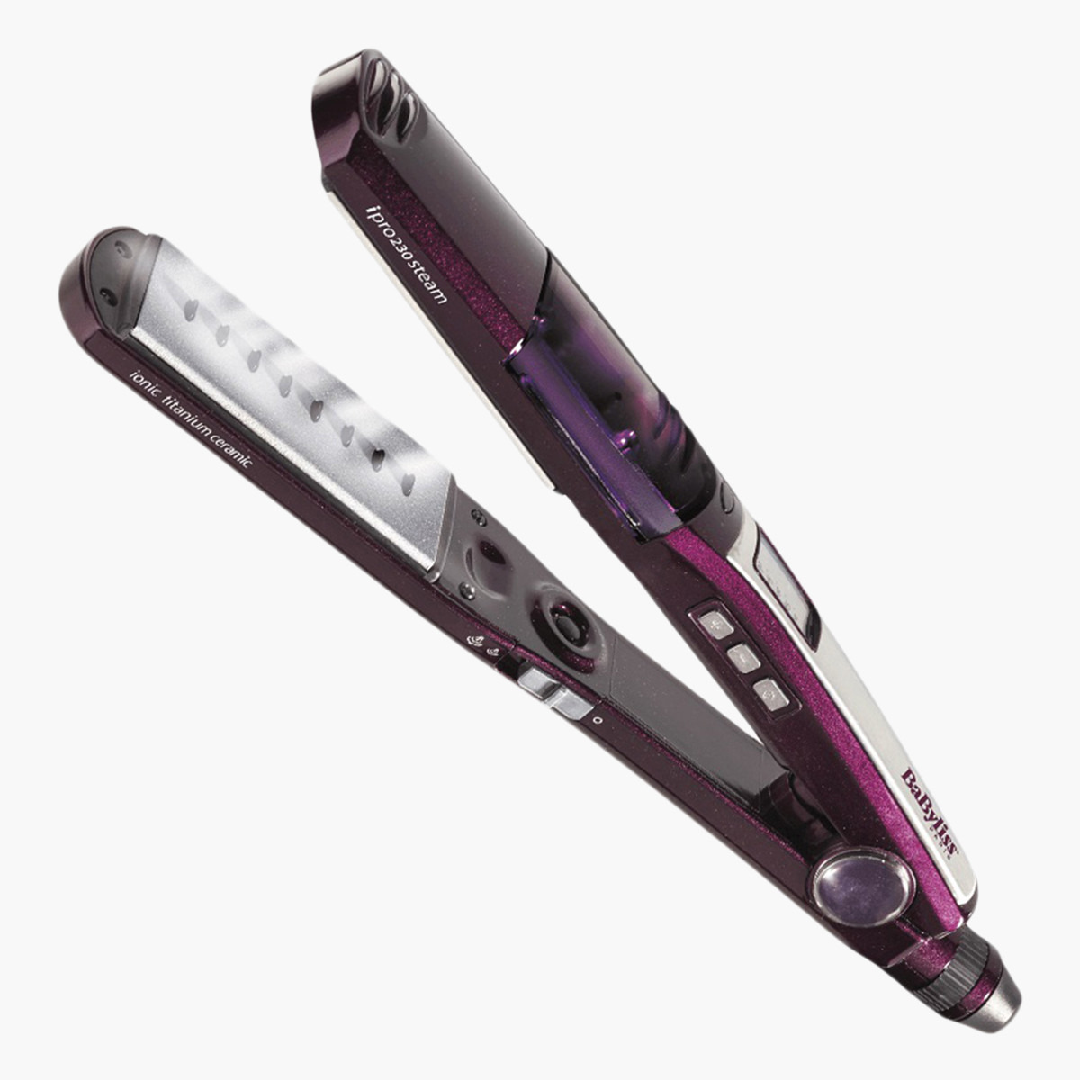 Babyliss IPRO 230°C Steam Hair Straightener-beautyandpersonalcare-appliances-hairstylingtools-straighteners-image-2