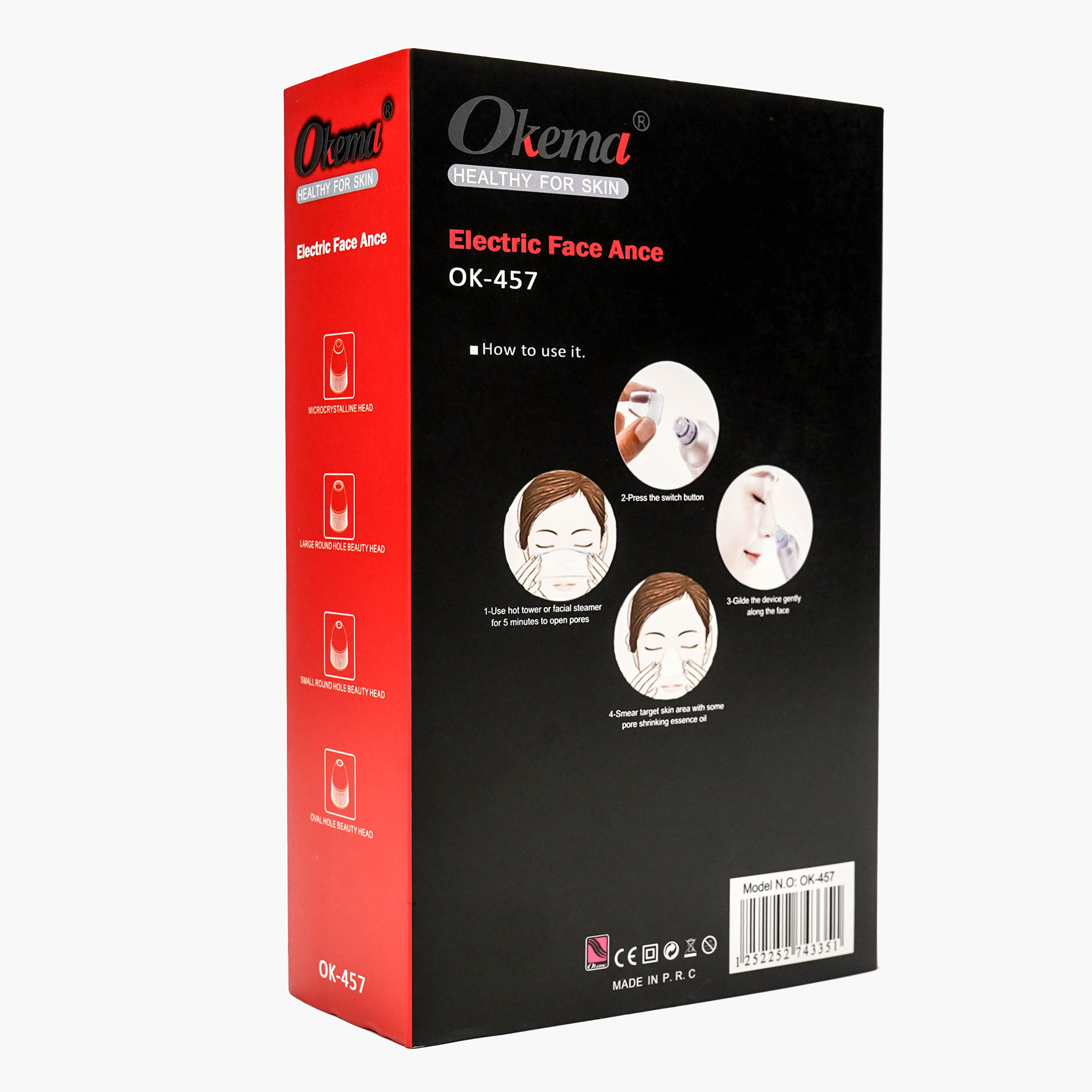 أداة إزالة الرؤوس السوداء وحب الشباب من اوكيما-beautyandpersonalcare-appliances-faceandskintools-image-4