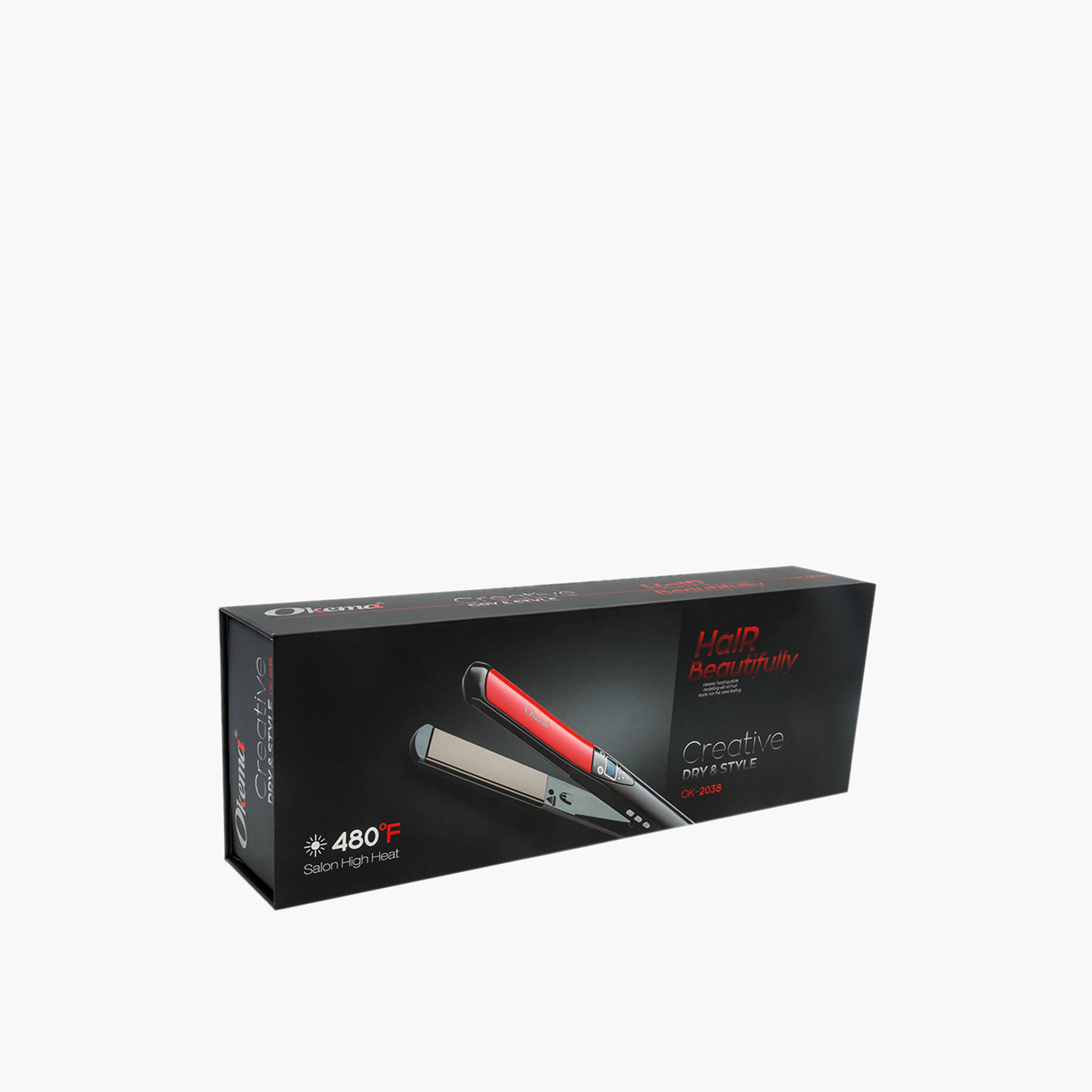 Okema Ceramic Hair Straightener-beautyandpersonalcare-appliances-hairstylingtools-straighteners-image-3