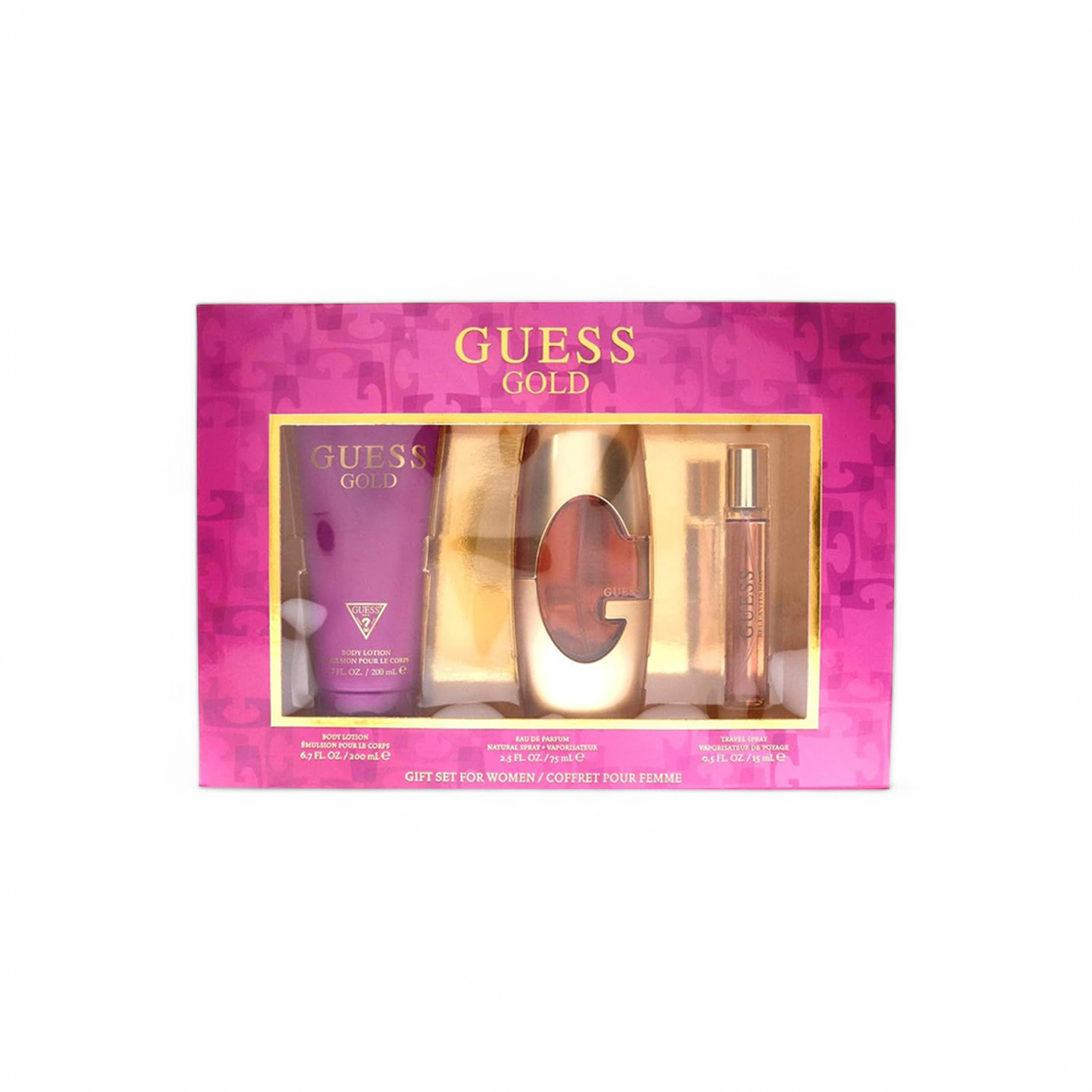 Guess Gold 3-Piece Eau de Parfum and Body Lotion Set-beautyandpersonalcare-fragrance-women-image-2