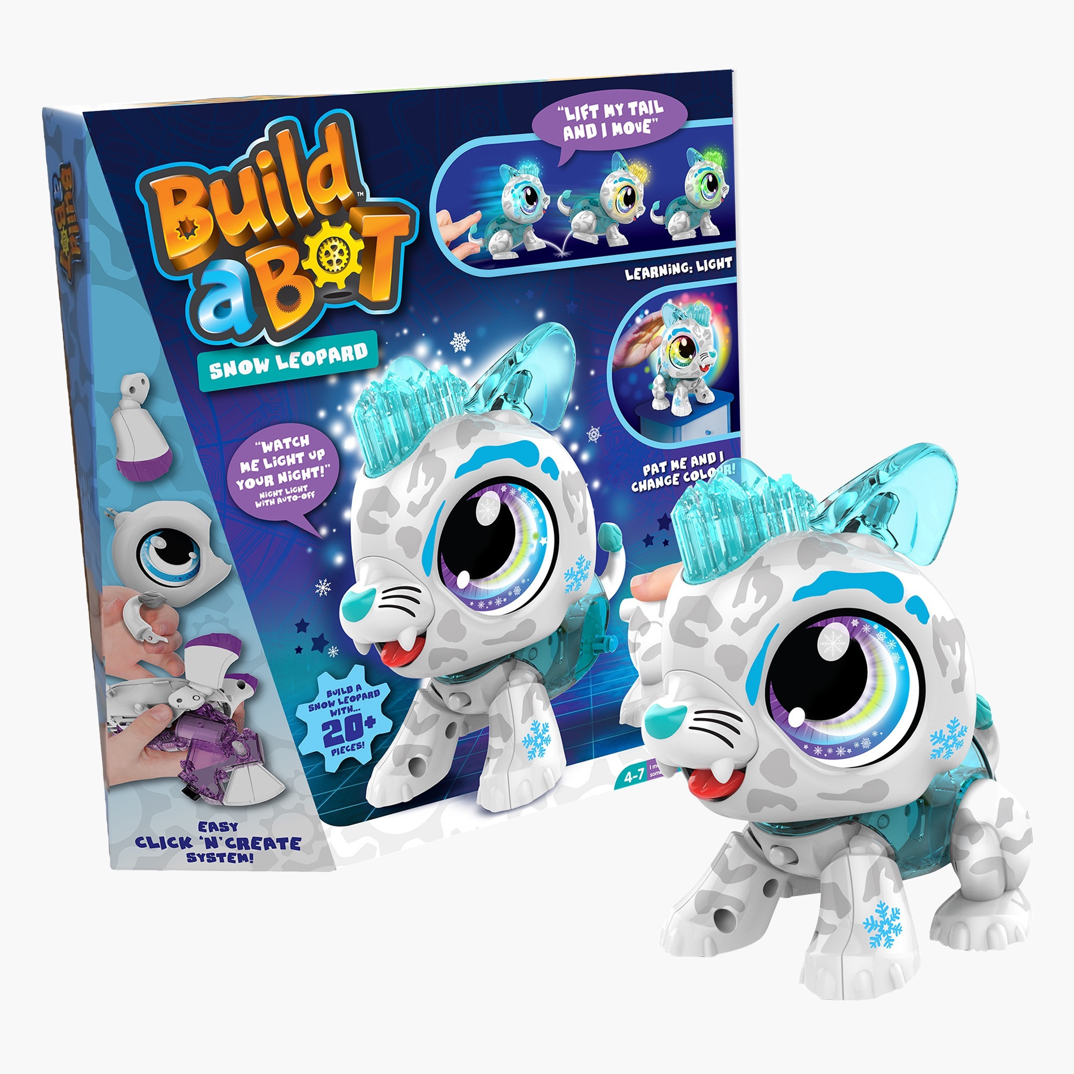 Build a Bot Light Snow Leopard-school-artsandcrafts-image-1