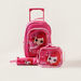 Juniors 3-Piece Printed Trolley Backpack Set - 16 inches-Trolleys-thumbnail-0