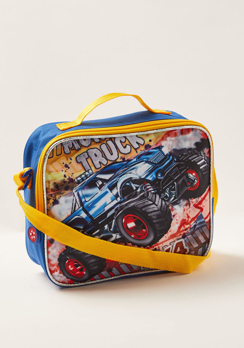 Juniors Printed 16-inch Trolley Backpack with Lunch Bag and Pencil Pouch-School Sets-image-8
