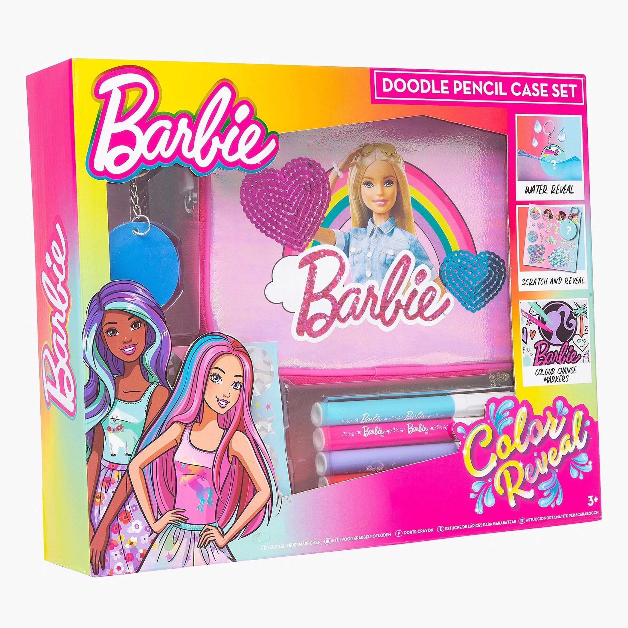 Barbie Pencil Case Creative Set