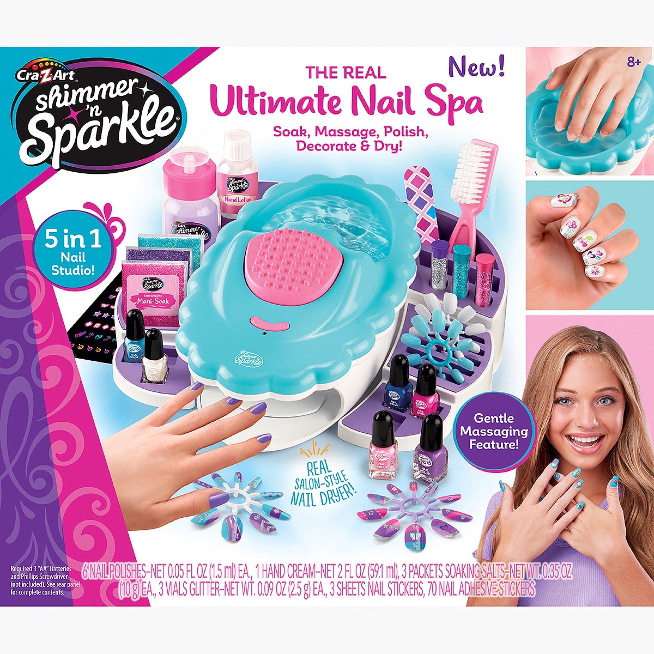 Cra-Z-Art Shimmer N Sparkle Ultimate Nail Spa-toys-educational-readingandwriting-image-8