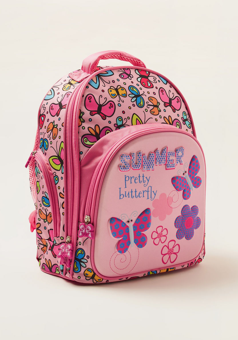 Juniors Printed Backpack - 16 inches-Backpacks-image-1