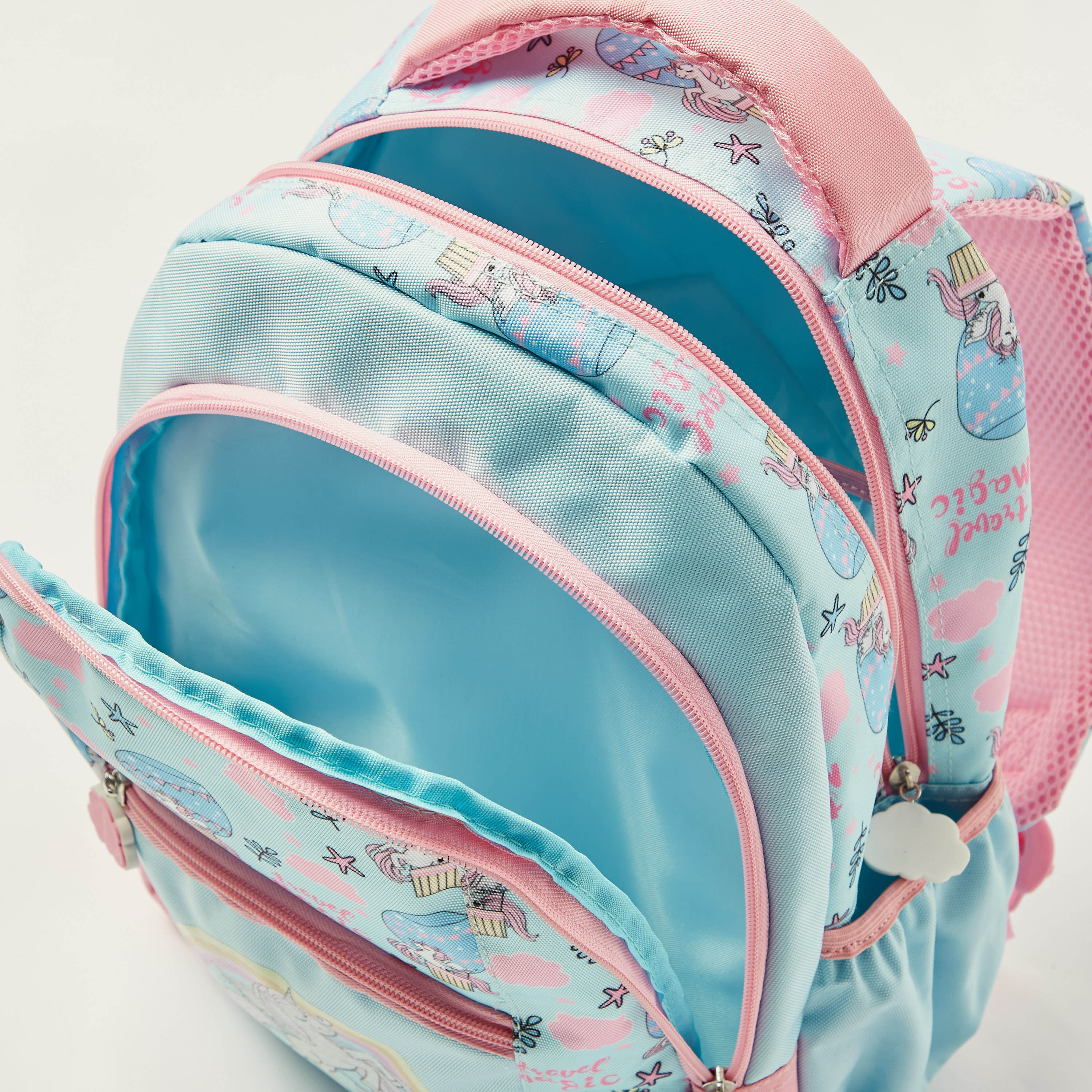 Buy Juniors Unicorn Print 16 inch Backpack with Zip Closure Online Babyshop Kuwait