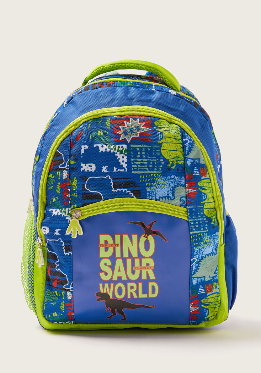 Juniors Printed Backpack with Adjustable Shoulder Straps - 16 inches-Backpacks-image-0