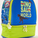 Juniors Dinosaur Print Lunch Bag with Handle and Zip Closure-Lunch Bags-thumbnail-2