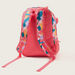 Movom Printed Backpack with Pom Pom Keychain and Zip Closure - 18 inches-Backpacks-thumbnail-3