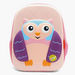 OOPS Owl Embossed Backpack with Zip Closure - 12 inches-Backpacks-thumbnail-0