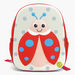 OOPS Ladybug Embossed Backpack with Zip Closure - 12 inches-Backpacks-thumbnail-0