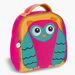 OOPS Owl Applique Detail Backpack with Zip Closure - 12 inches-Backpacks-thumbnail-0