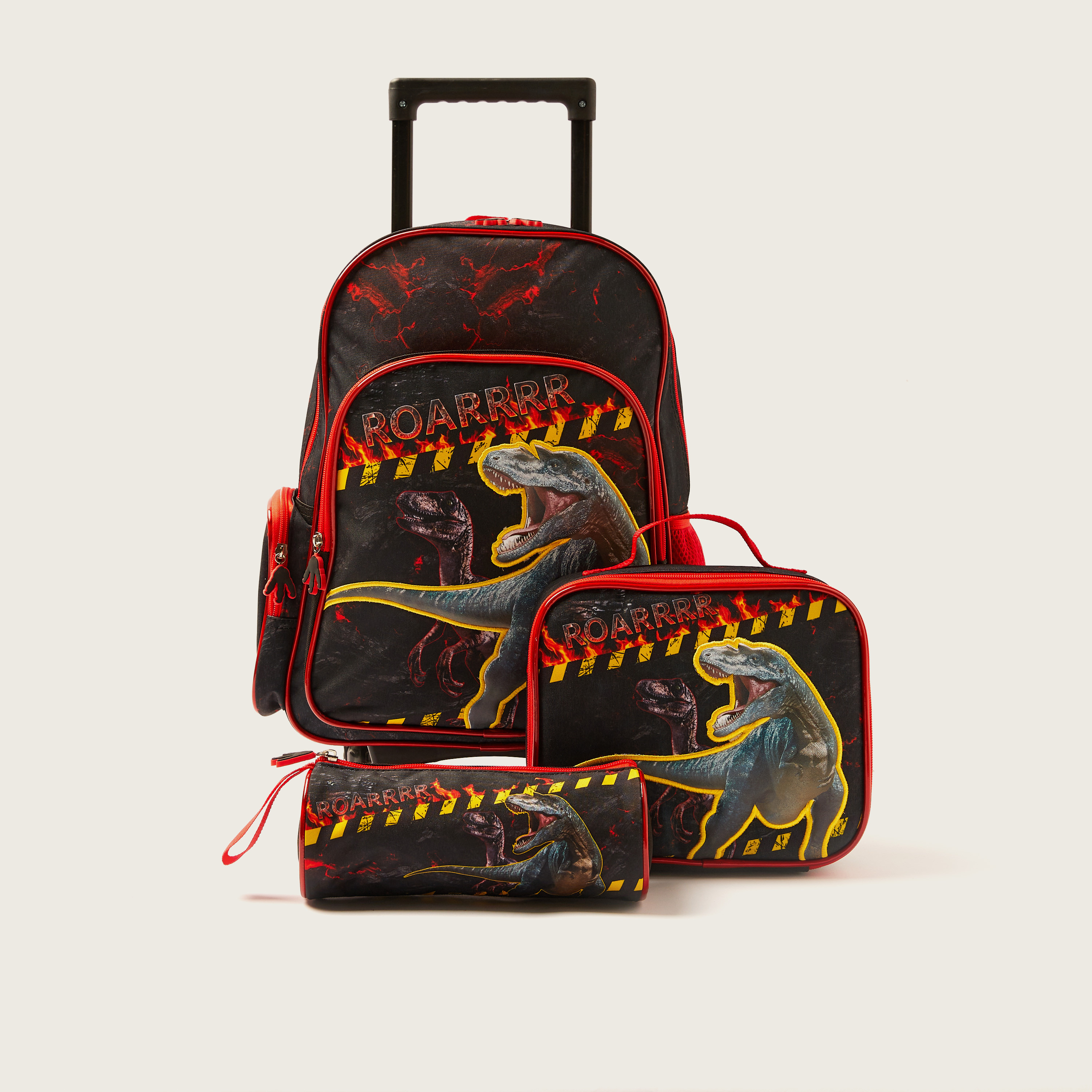 Juniors Printed 16-inch Trolley Backpack with Lunch Bag and Pencil Pouch-school-bagsandbackpacks-trolleybags-image-1