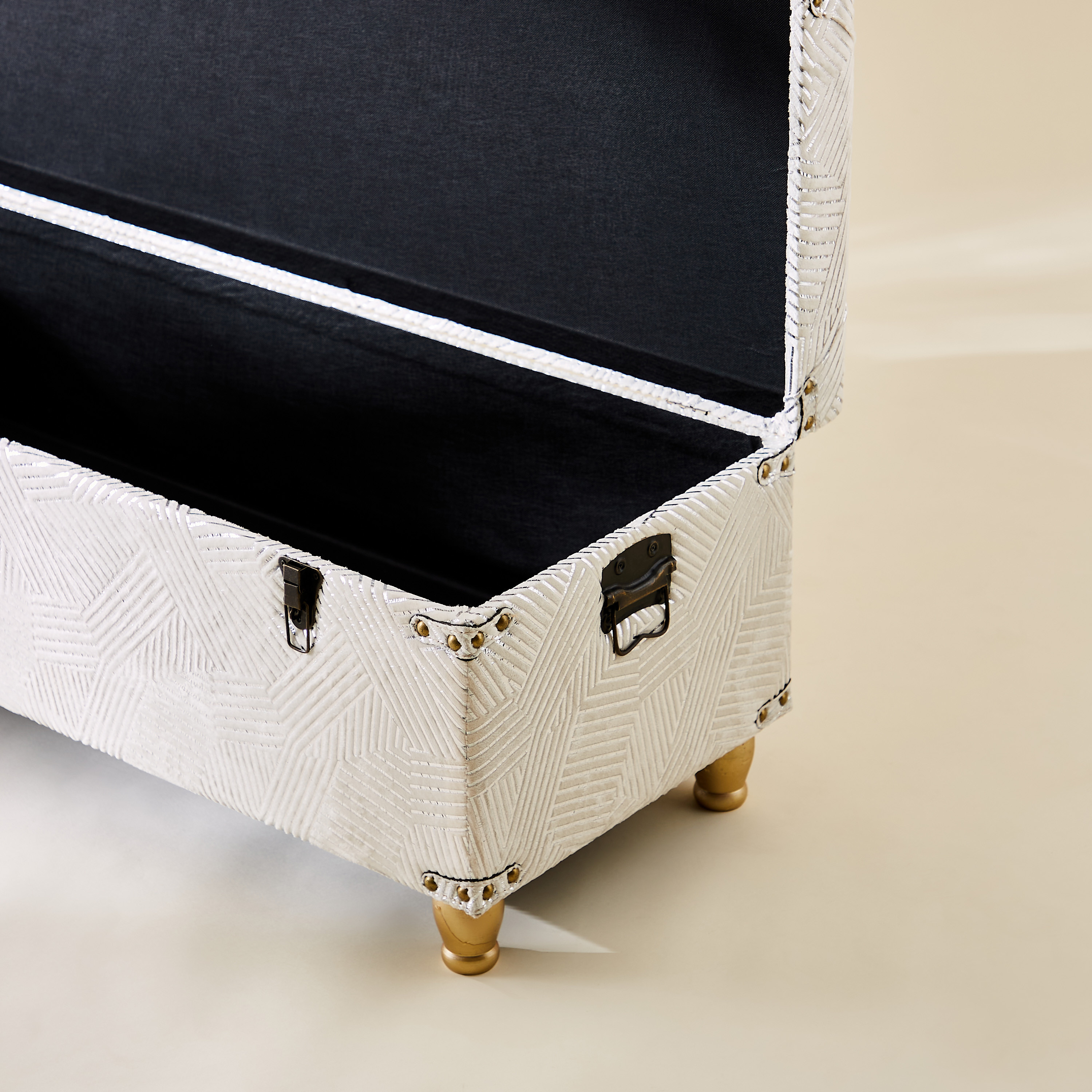 Velvet 2-Piece Trunk Ottoman Set-furniture-sofaandseating-ottomansbeanbagsandpoufs-image-5