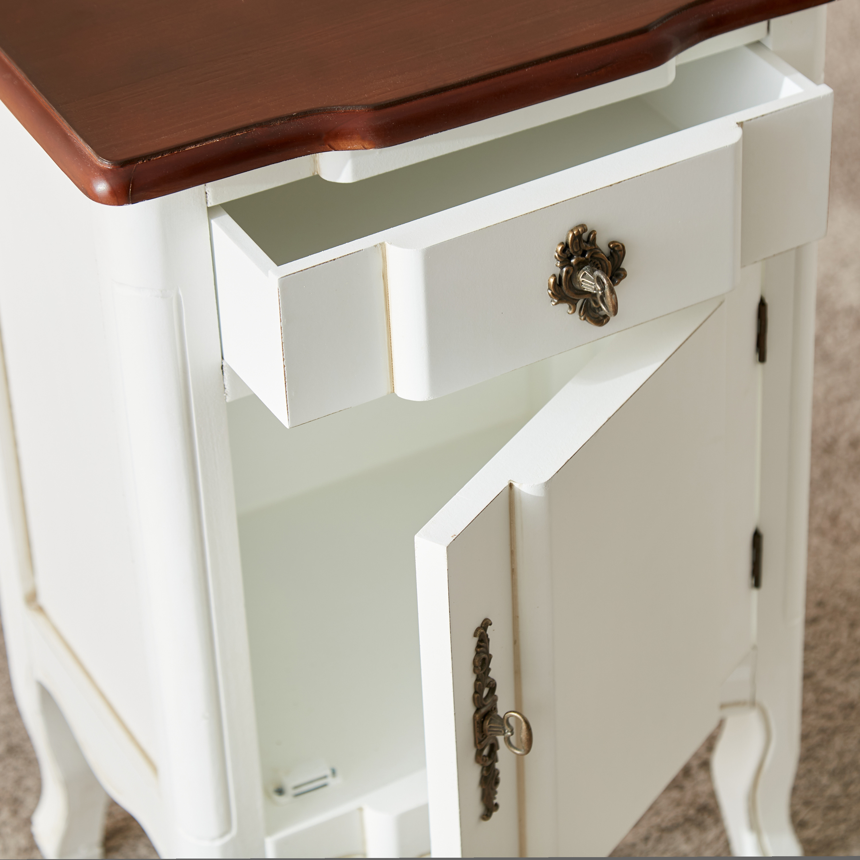 Wooden Bedside Table-furniture-livingroom-sideandendtables-image-4