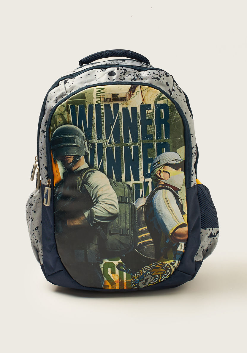 PUBG Battlegrounds Not Just A Game Print Backpack - 18 inches-Backpacks-image-0