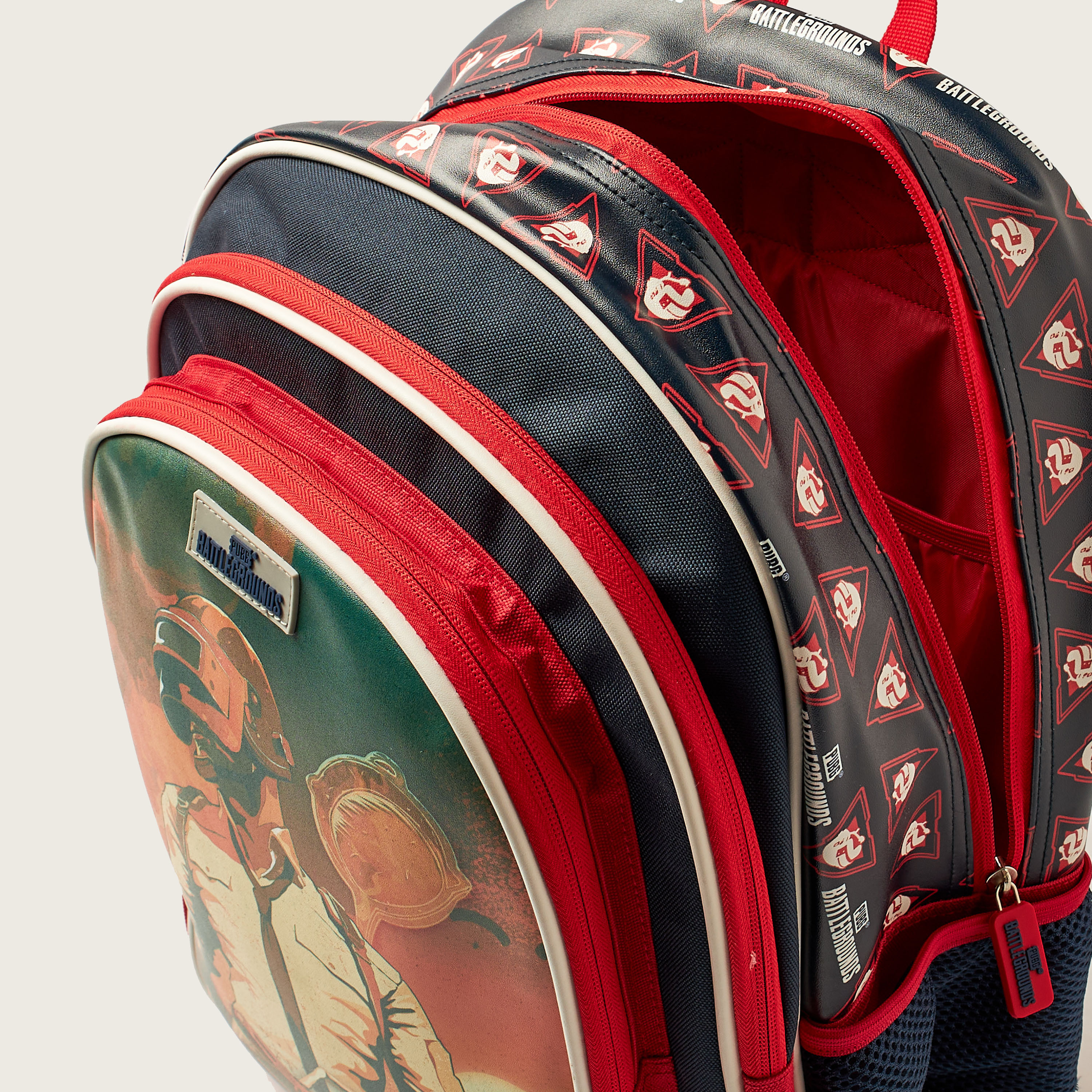 PUBG Battlegrounds Printed 16-inch Backpack with Zip Closure-school-bagsandbackpacks-backpacks-image-5