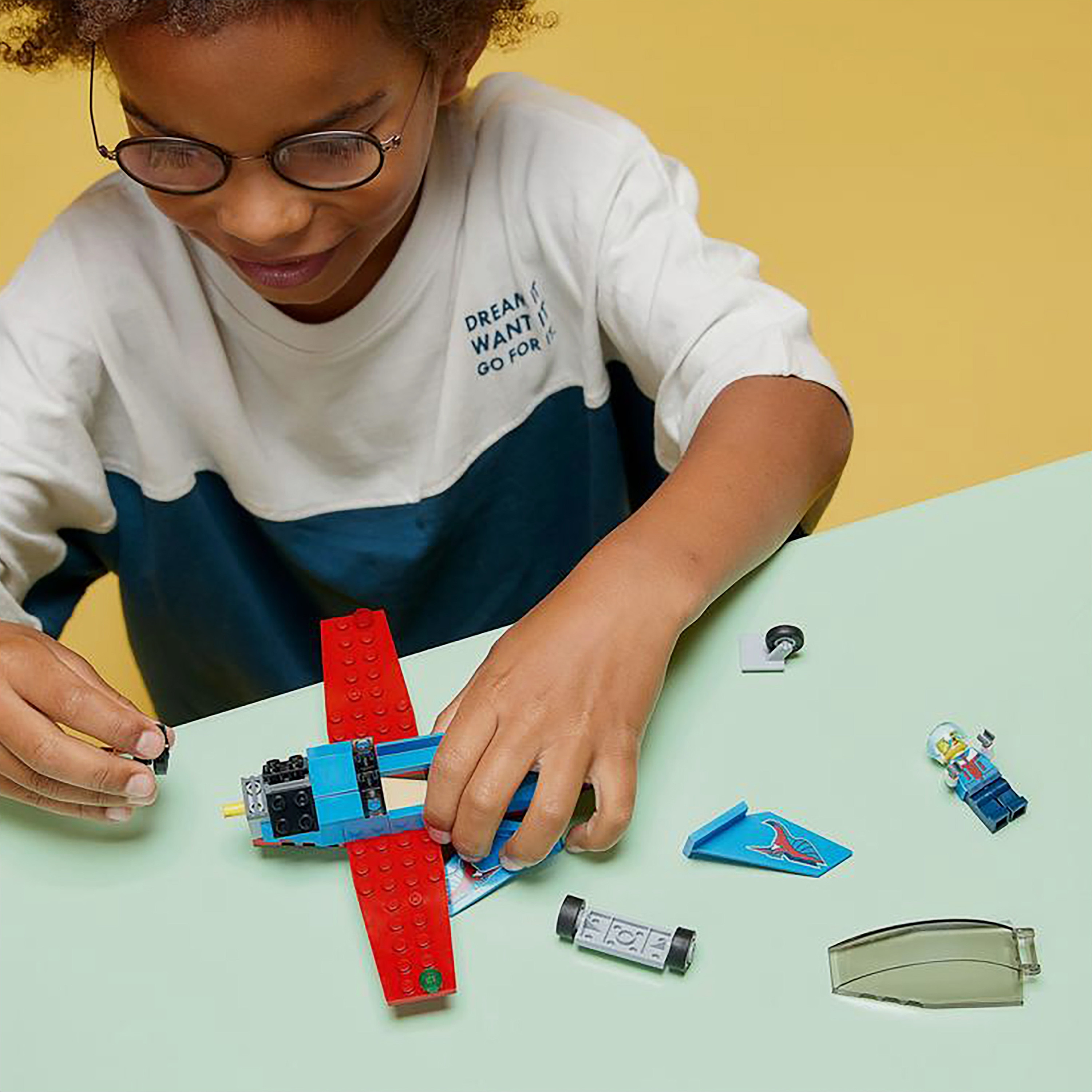 LEGO City Stunt Plane 60323 Building Kit (59 Pieces)-toys-blocksandpuzzles-image-4