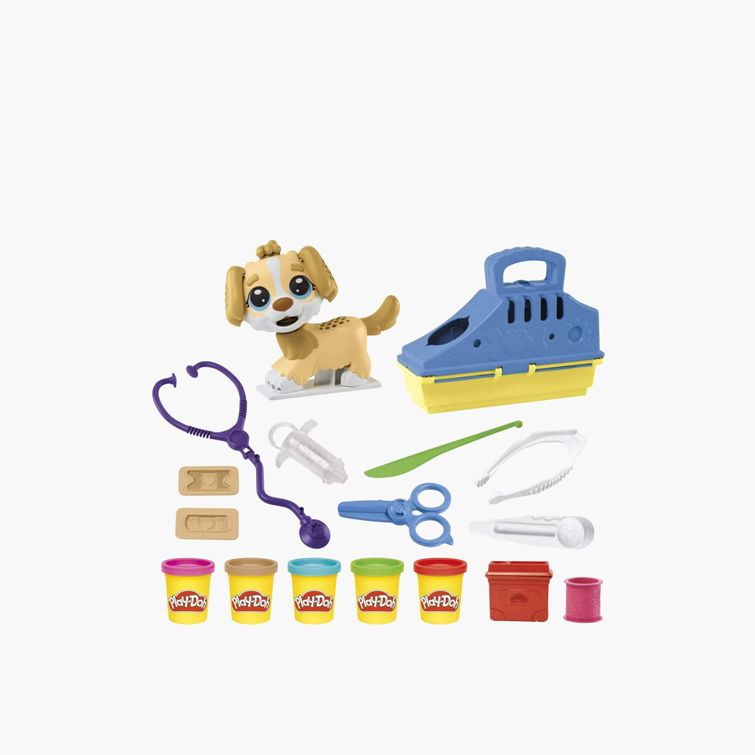 Play-Doh Care and Carry Vet Dough Playset-toys-educational-doughtoys-image-1