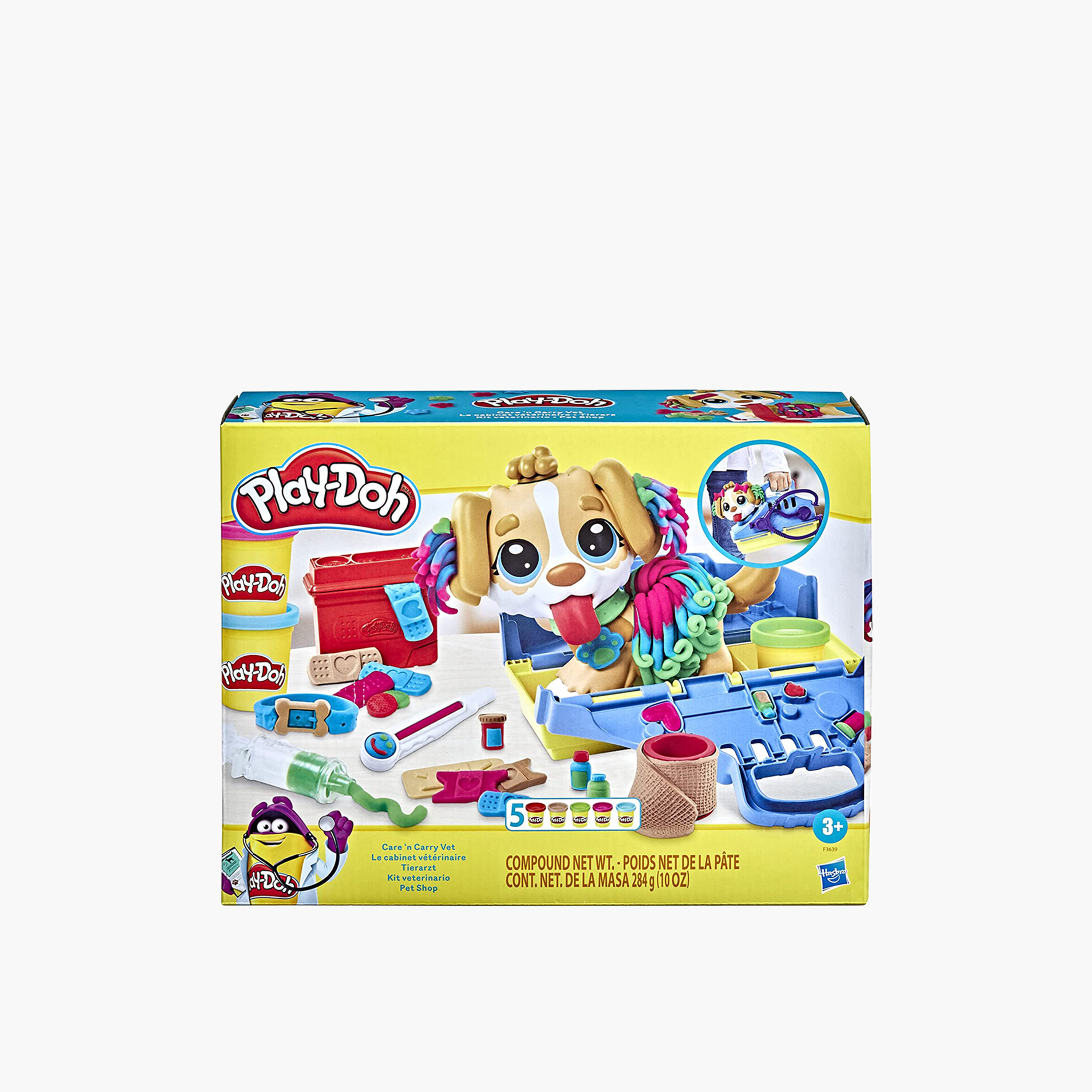 Play-Doh Care and Carry Vet Dough Playset-toys-educational-doughtoys-image-11
