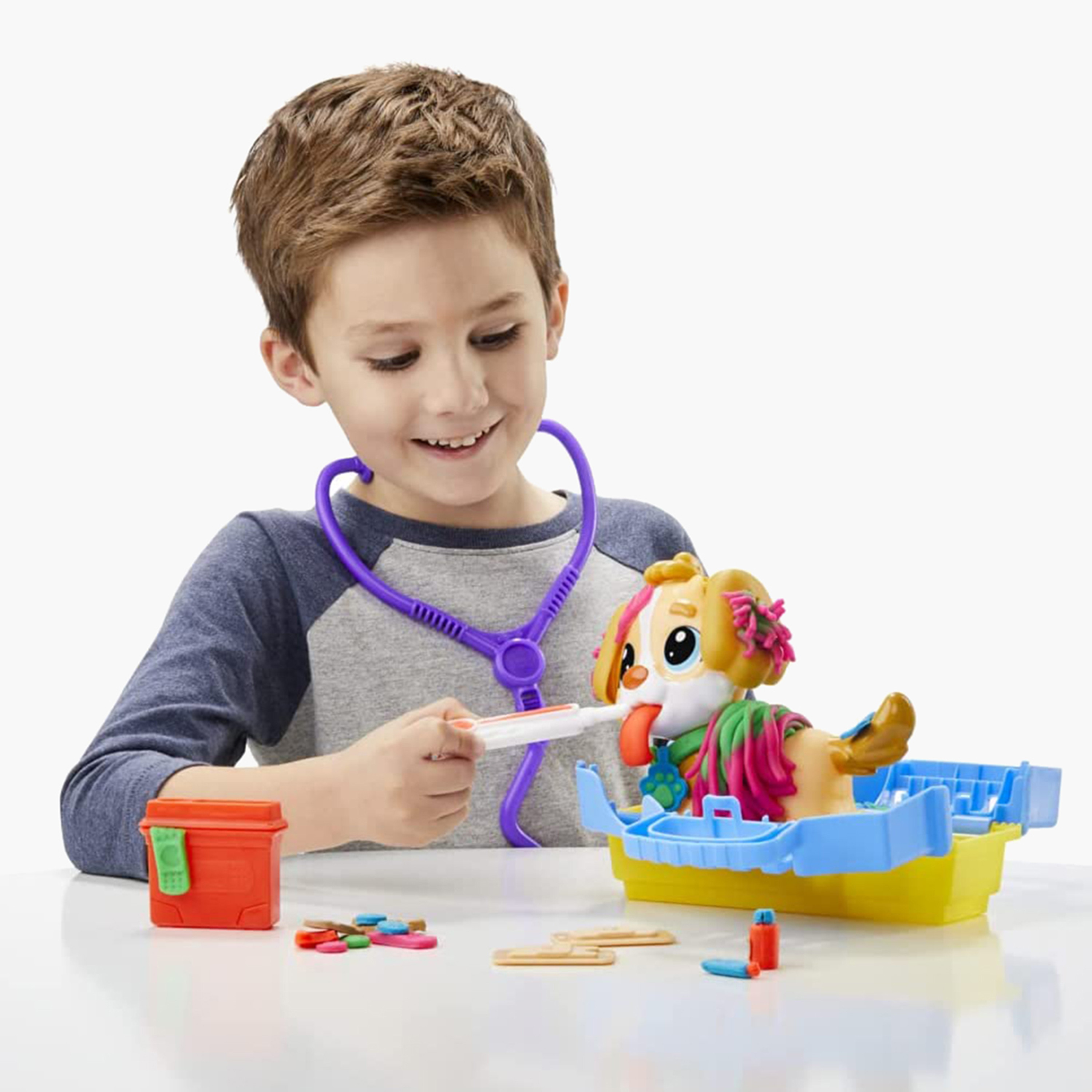 Play-Doh Care and Carry Vet Dough Playset-toys-educational-doughtoys-image-6