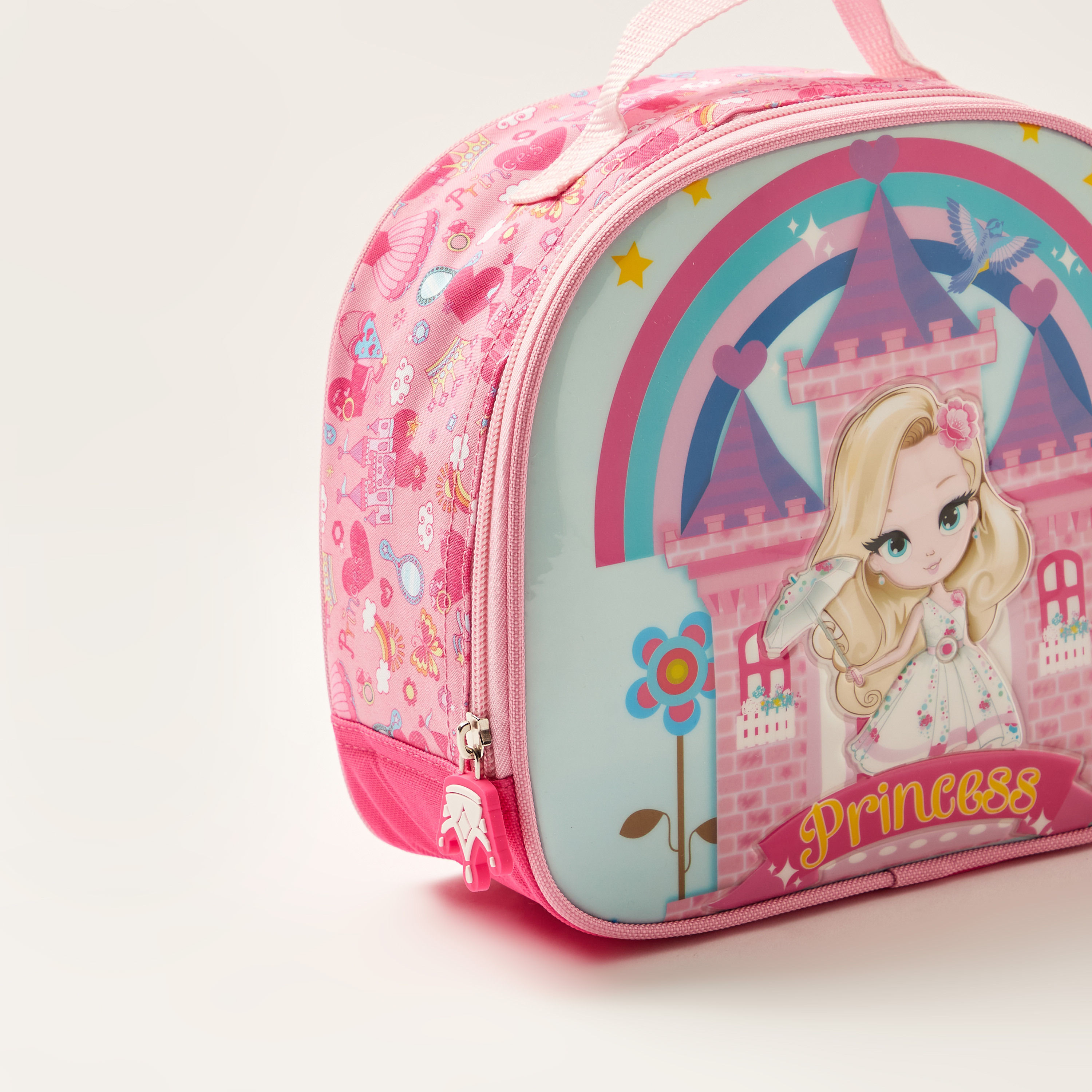 Juniors Princess Print Trolley Backpack with Lunch Bag and Pencil Case-school-bagsandbackpacks-sets-image-10