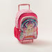 Juniors Princess Print Trolley Backpack with Lunch Bag and Pencil Case-Trolleys-thumbnail-2