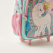 Juniors Unicorn Print Trolley Backpack with Lunch Bag and Pencil Case-School Sets-thumbnail-7